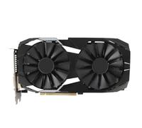 XTevu RX590 Graphics Card, PC Gaming Video Card for Desktop Computer, PC Video Graphics Card, Dual Cooling Fan, Fast Heat Dissipation for Office Gaming