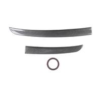 Xtevu Trunk Roof Spoiler, Aile à lèvres de la Queue, Aile à Trappe arrière, Compatible avec MK4 2020+, kit de Spoiler de Toit en 2 Sections, Extension du Tronc aérodynamique (Carbon Fiber Style)