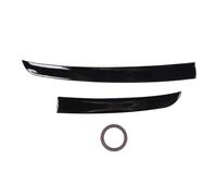 Xtevu Trunk Roof Spoiler, Aile à lèvres de la Queue, Aile à Trappe arrière, Compatible avec MK4 2020+, kit de Spoiler de Toit en 2 Sections, Extension du Tronc aérodynamique (Glossy Black)