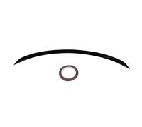 Xtevu Trunk Spoiler Wing, Tailgate Lip Splitter naignement, Aile de Pont arrière Compatible avec GLC Coupé C254 AMG Ligne 2023+, Extension de lèvres du Tronc aérodynamique (Glossy Black)