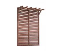 XTGDIEM Panneaux De Treillis De Jardin en Bois, Écran De Support for Plantes Grimpantes, Cache-Poubelle, Parfait for Les Patios, Les Jardins, Les Balcons Ou Les Arrière-Cours(100x150cm)