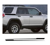 Xtghrvfsc Voiture Décalque de Latérale de Corps Jupe,pour Toyota 4runner TRD Bande Latérale Jupe Seuil Autocollant.,Black