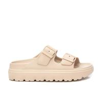 XTI - Tongs Femme Beige - Chaussures confortables et polyvalentes - Mode décontractée - Modèle 14255008 (Taille38)