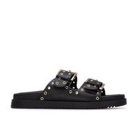 XTI - Sandale Femme Noir - Chaussures Confortables et polyvalentes - Mode décontractée - Modèle 14508301 (Taille36)