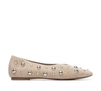 XTI - Ballerines Femme Taupe - Chaussures Confortables et polyvalentes - Mode décontractée - Modèle 14528301 (Taille37)