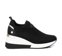 XTI - Sneakers Femme Noir - Chaussures Confortables et polyvalentes - Mode décontractée - Modèle 14371802 (Taille38)