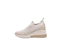 XTI - Baskets Femme Beige - Chaussures Confortables et polyvalentes - Mode décontractée - Modèle 14241801 (Taille37)