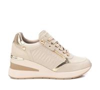 XTI - Baskets Femme Beige - Chaussures Confortables et polyvalentes - Mode décontractée - Modèle 14307102 (Taille37)