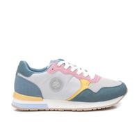 XTI - Baskets Femme Bleu Jean - Chaussures Confortables et polyvalentes - Mode décontractée - Modèle 14406105 (Taille36)