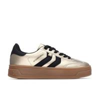XTI - Baskets Femme Or - Chaussures Confortables et polyvalentes - Mode décontractée - Modèle 14458503 (Taille39)