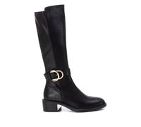 XTI - Botte femme Femme Noir - Chaussures confortables et polyvalentes - Mode décontractée - Modèle 14310001 (Taille38)