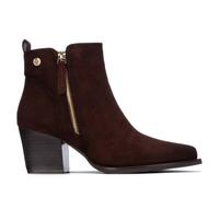 XTI - Bottes de cowboy Femme Brun - Chaussures confortables et polyvalentes - Mode décontractée - Modèle 14610304 (Taille36)