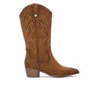 XTI - Bottes de cowboy Femme Camel - Chaussures confortables et polyvalentes - Mode décontractée - Modèle 14430802 (Taille40)