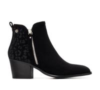 XTI - Bottes de cowboy Femme Noir - Chaussures confortables et polyvalentes - Mode décontractée - Modèle 14464702 (Taille39)