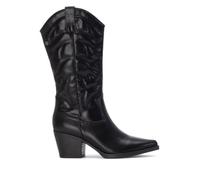 XTI - Bottes de cowboy Femme Noir - Chaussures confortables et polyvalentes - Mode décontractée - Modèle 14430601 (Taille37)