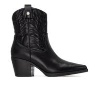 XTI - Bottes de cowboy Femme Noir - Chaussures confortables et polyvalentes - Mode décontractée - Modèle 14430501 (Taille40)