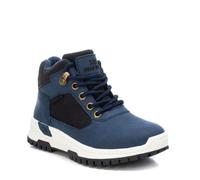 XTI Bottines Avec Fermeture Éclair Et Lacets (Végan), Enfants - NAV (MARINE)