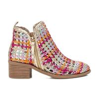 XTI - Bottines Femme Fuchsia - Chaussures confortables et polyvalentes - Mode décontractée - Modèle 14396301 (Taille39)