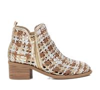XTI - Bottines Femme Or - Chaussures confortables et polyvalentes - Mode décontractée - Modèle 14396303 (Taille36)