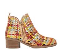 XTI - Bottines Femme Orange - Chaussures confortables et polyvalentes - Mode décontractée - Modèle 14396302 (Taille39)