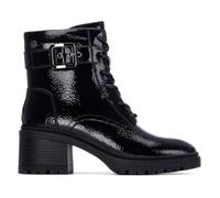 XTI - Bottines militaires Femme Noir - Chaussures confortables et polyvalentes - Mode décontractée - Modèle 14427501 (Taille37)