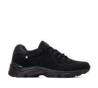 XTI - Chaussures de Sport Femme Noir - Chaussures Confortables et polyvalentes - Mode décontractée - Modèle 14436101 (Taille39)