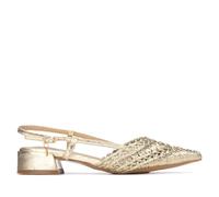 XTI - Chaussures Femme Or - Chaussures Confortables et polyvalentes - Mode décontractée - Modèle 14502901 (Taille37)