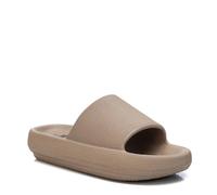 XTI Sandales femme Mod. 44489 – taupe, sandales d'eau sans fermeture, petite plateforme, confortables