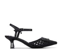 XTI - Escarpins Femme Noir - Chaussures confortables et polyvalentes - Mode décontractée - Modèle 14543103 (Taille40)