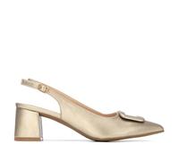 XTI - Escarpins Femme Or - Chaussures confortables et polyvalentes - Mode décontractée - Modèle 14536503 (Taille36)