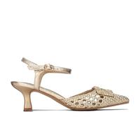 XTI - Escarpins Femme Or - Chaussures confortables et polyvalentes - Mode décontractée - Modèle 14543102 (Taille39)