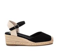 XTI - Espadrilles Femme Noir - Chaussures confortables et polyvalentes - Mode décontractée - Modèle 14410404 (Taille37)