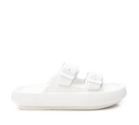 XTI Femme 141190 Sandale Plate, Blanc, 38 EU