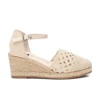 XTI Femme 142333 Sandale Cage Espadrille, Beige 42, 36 EU