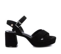 XTI Femme 142359 Sandale cale, Noir 78, 39 EU