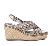 XTI Femme 142746 Sandale cale, Plomb 14, 39 EU