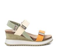 XTI Femme 14282204 Sandale cale, Vert 74, 37 EU