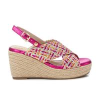 XTI - Sandale Femme Fuchsia - Chaussures confortables et polyvalentes - Mode décontractée - Modèle 14382502 (Taille39)