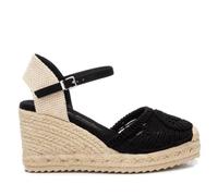 XTI Footwear Espadrilles compensées 143845 Noir Femme EU 39