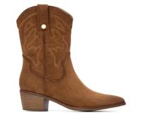 XTI - Bottes de cowboy Femme Camel - Chaussures confortables et polyvalentes - Mode décontractée - Modèle 14430702 (Taille39)
