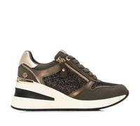 XTI - Sneakers Femme Khaki - Chaussures Confortables et polyvalentes - Mode décontractée - Modèle 14437903 (Taille36)