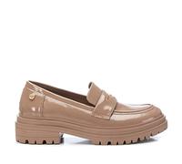 XTI Mocassins en Cuir Verni Taupe
