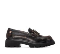 XTI - Mocassins Femme Bronze - Chaussures Confortables et polyvalentes - Mode décontractée - Modèle 14442901 (Taille38)