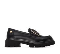 XTI - Mocassins Femme Noir - Chaussures Confortables et polyvalentes - Mode décontractée - Modèle 14442902 (Taille36)