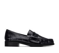 XTI - Mocassins Femme Noir - Chaussures Confortables et polyvalentes - Mode décontractée - Modèle 14643001 (Taille41)