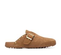 XTI - Sabot Femme Camel - Chaussures Confortables et polyvalentes - Mode décontractée - Modèle 14512101 (Taille39)