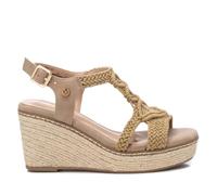 XTI - Sandale Femme Beige - Chaussures confortables et polyvalentes - Mode décontractée - Modèle 14283403 (Taille37)