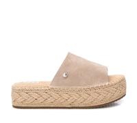 XTI - Sandale Femme Beige - Chaussures Confortables et polyvalentes - Mode décontractée - Modèle 14363902 (Taille39)