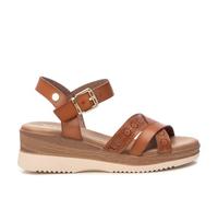 XTI - Sandale Femme Camel - Chaussures confortables et polyvalentes - Mode décontractée - Modèle 14385101 (Taille41)