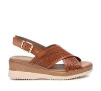 XTI - Sandale Femme Camel - Chaussures Confortables et polyvalentes - Mode décontractée - Modèle 14385201 (Taille38)
